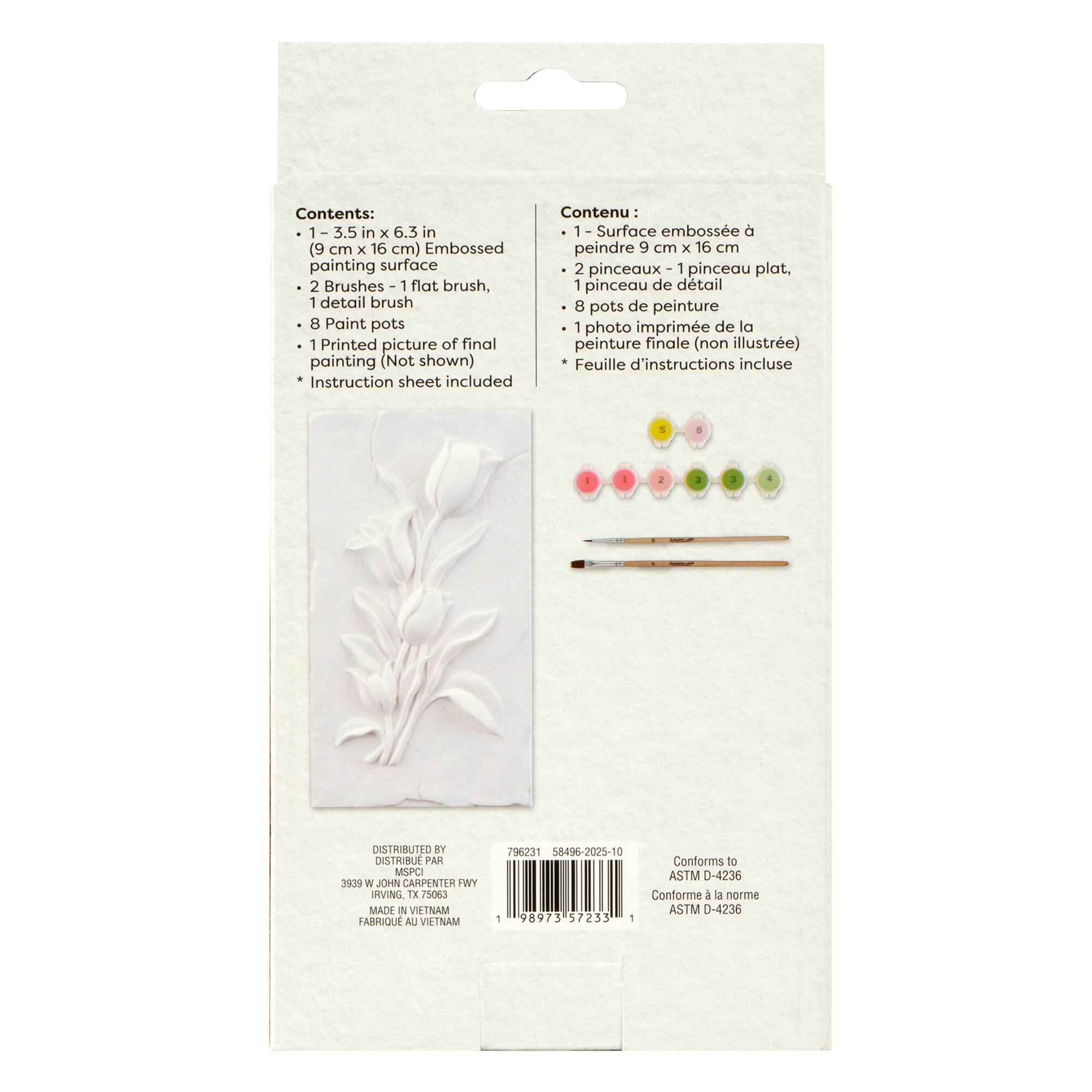 Tulips Relief Painting Kit by Artist's Loft®
